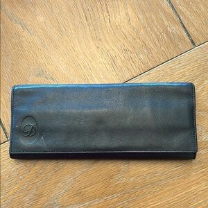 Vintage Leather Long Travel Wallet